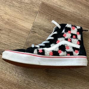 Vans Floral High Top Sneakers Sz 4.5